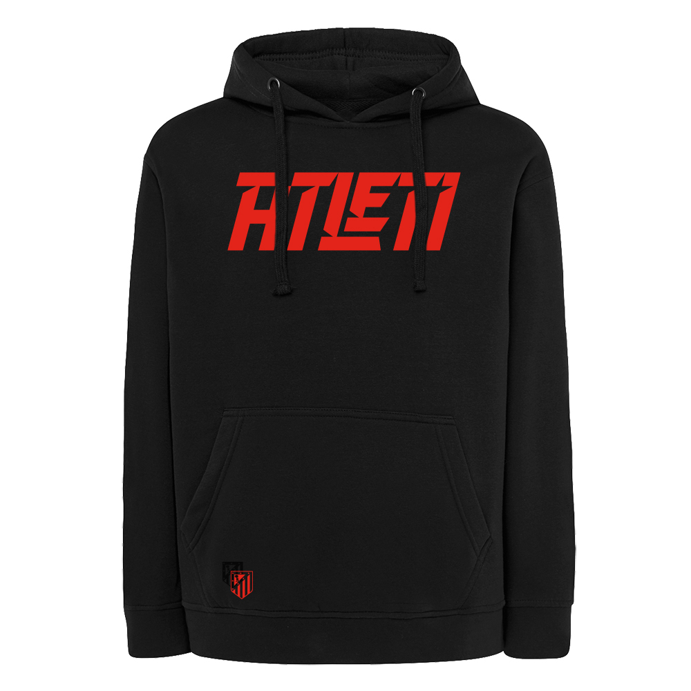 SUDADERA ATLETI NEGRA image number null