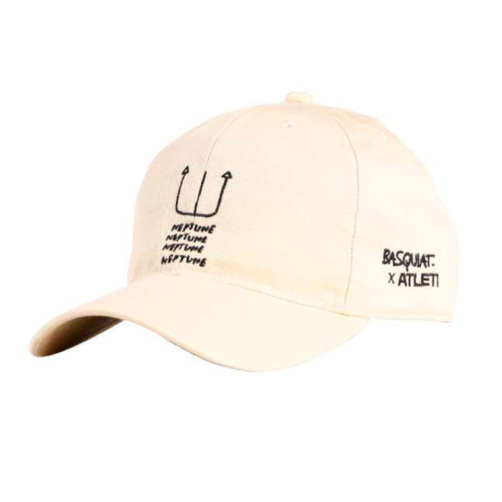 GORRA TRIDENTE NEPTUNO BASQUIAT BLANCO image number null