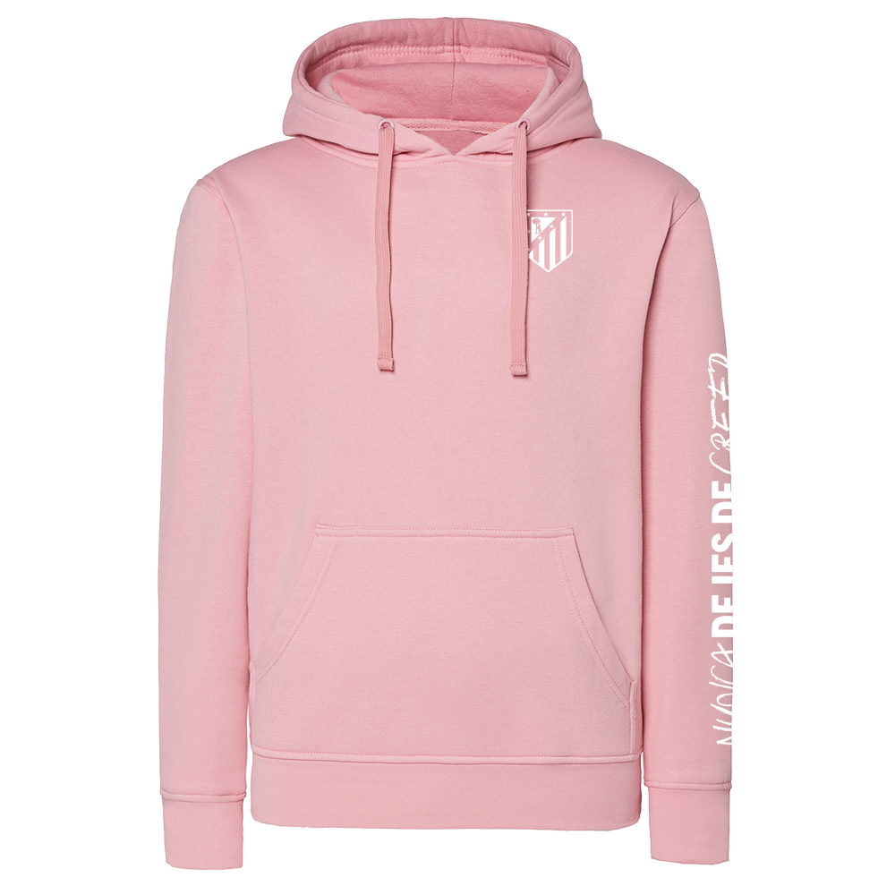 SUDADERA NUNCA DEJES DE CREER ROSA image number null