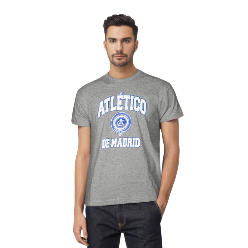 CAMISETA GRIS ATLÉTICO ESCUDO 1903 image number null