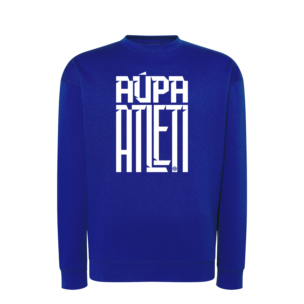 SUDADERA ATLETI INFANTIL ROYAL BLUE image number null